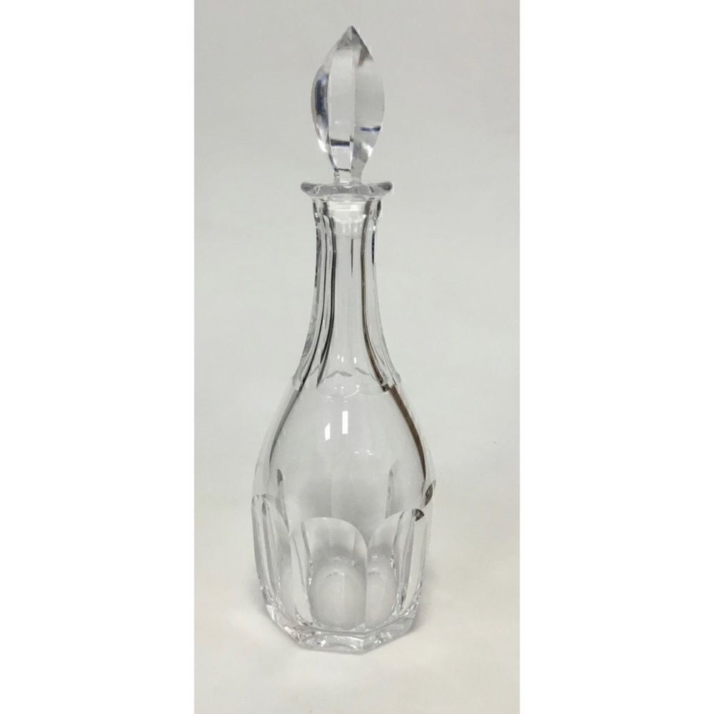 Vintage Val Saint Lambert  Heavy  Crystal Faraday Carafe
